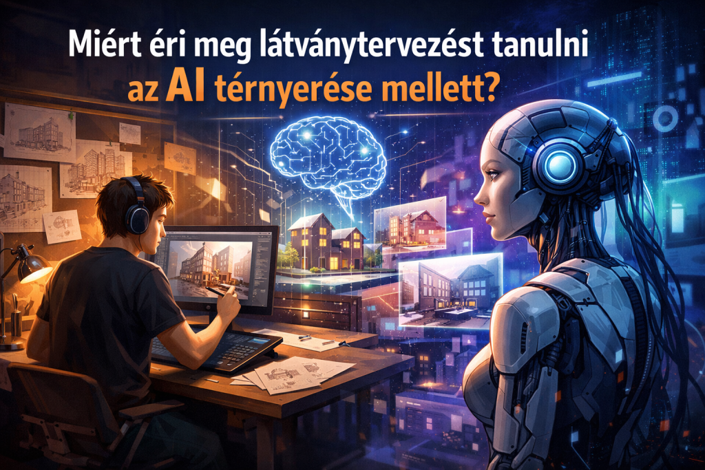 Bútor akadémia blog cikk Ai térnyerése kontra látványterv